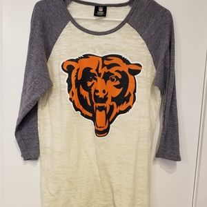 DA BEARS. Baseball 3/4 sleeve. (Size large)